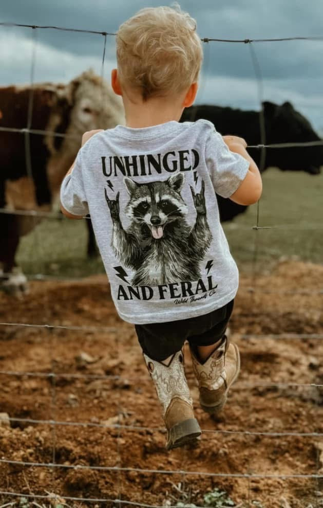 Unhinged and Feral Tee