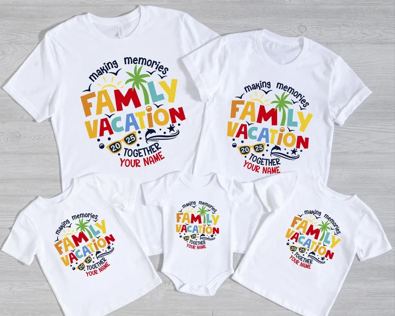 Family Vacation Summer Tee