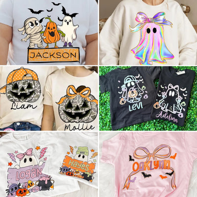 Personalized Trick or Treat Tote Bag