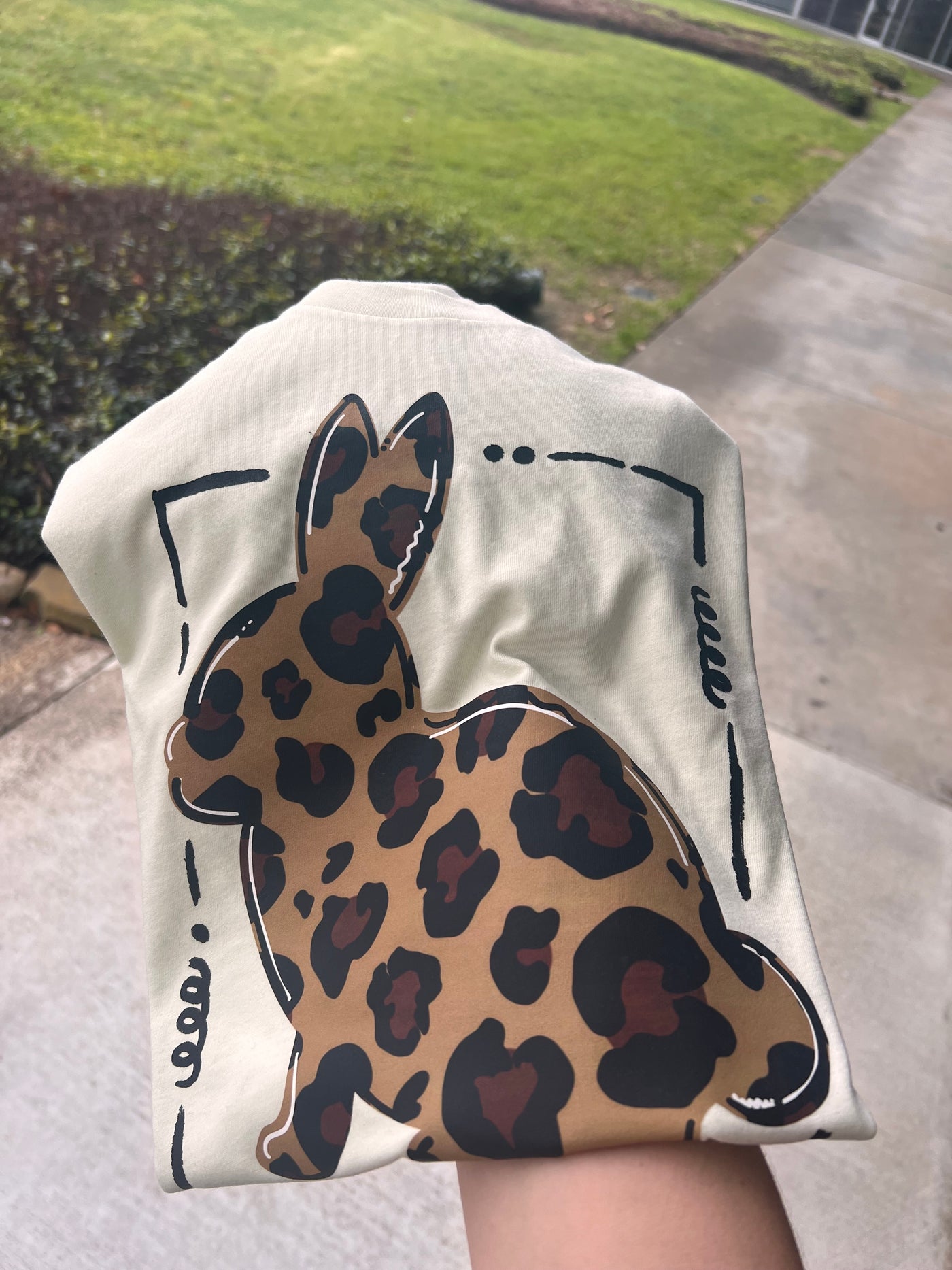 Leopard Easter Tee