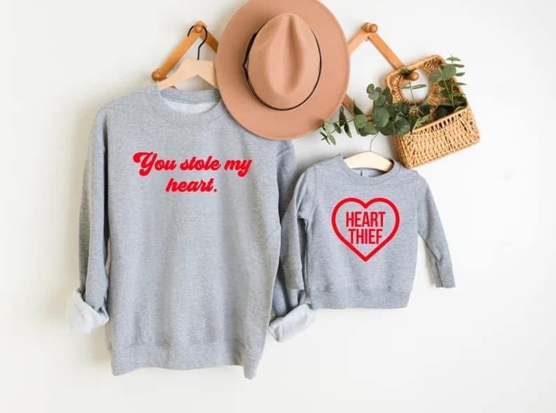 You Stole My Heart Mommy+Me Set
