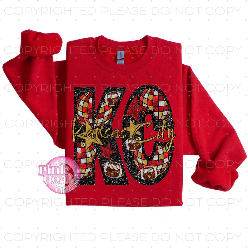 KC Chiefs Star Sweater