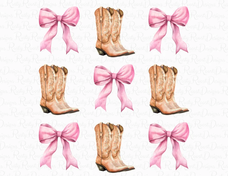Coquette Bow Western Tee