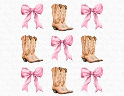 Coquette Bow Western Tee