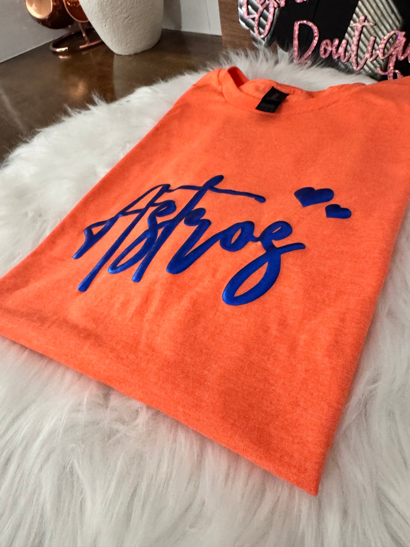 Astros Chrome Puff Tee