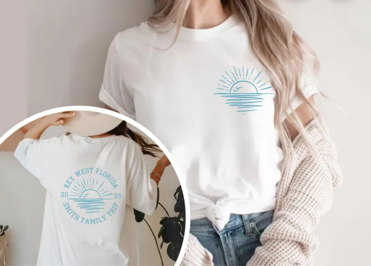 Family Vacation Beach Tee
