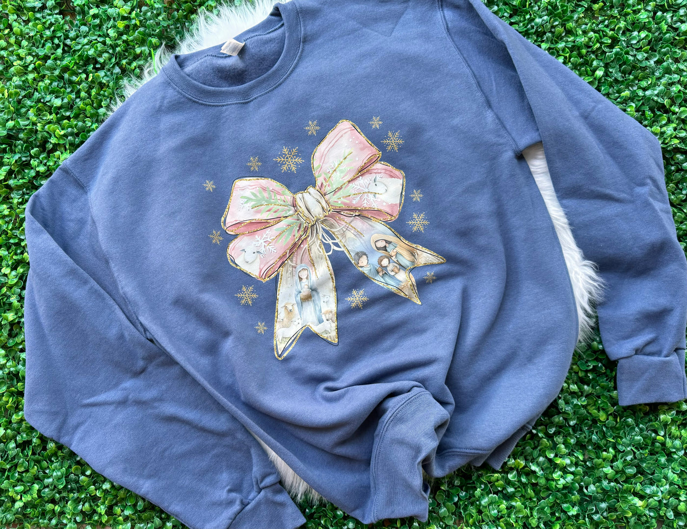 Nativity Scene Christmas Sweater