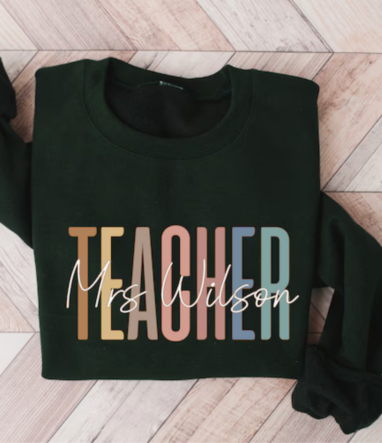 Personalized Teacher Tee