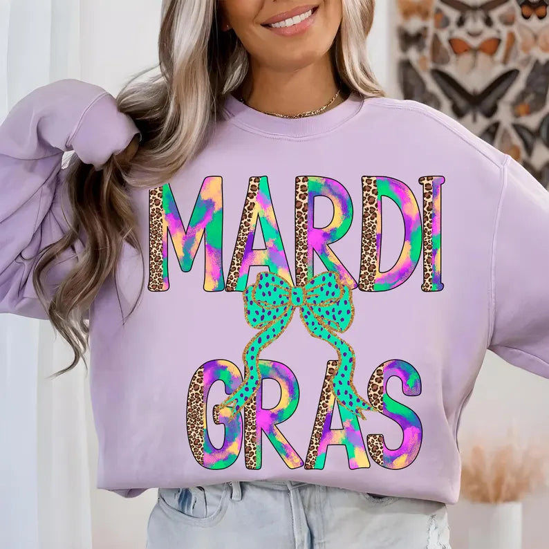 Mardi Gras Sweater