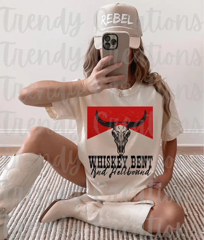 Whiskey Bent and Hellbound Tee