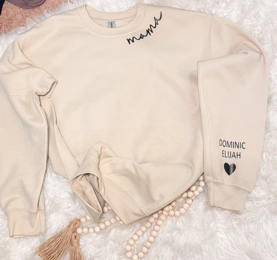 Personalized *Mama* Sweater