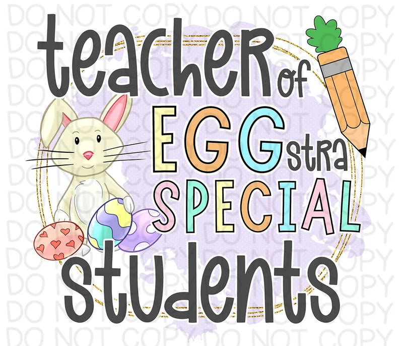 Teacher of EGGstra Special Students Tee