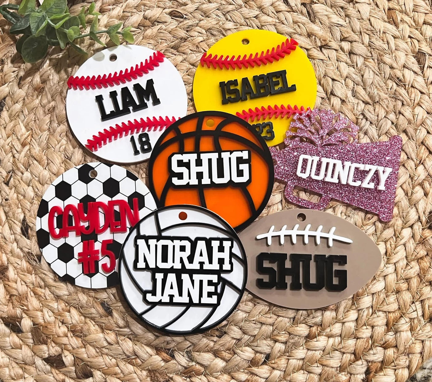 Personalized Bogg Bag Tag