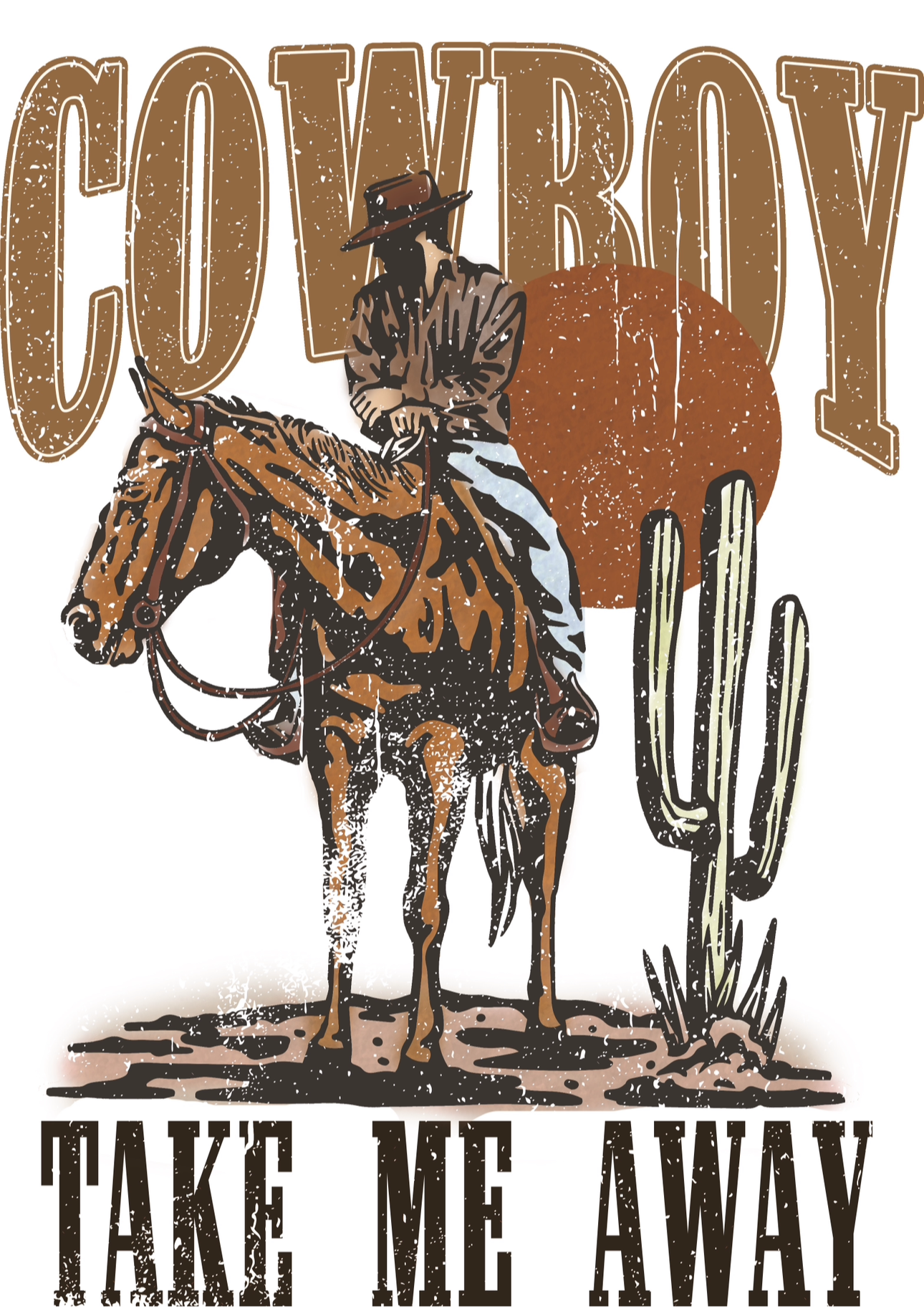 Cowboy Take Me Away Tee
