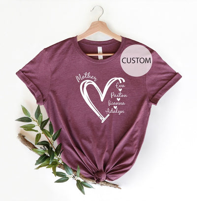 Personalized Heart Tee