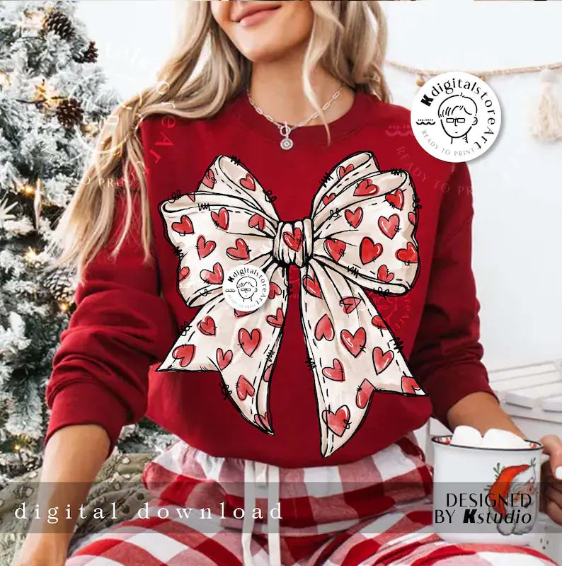 Hearts Coquette Sweater