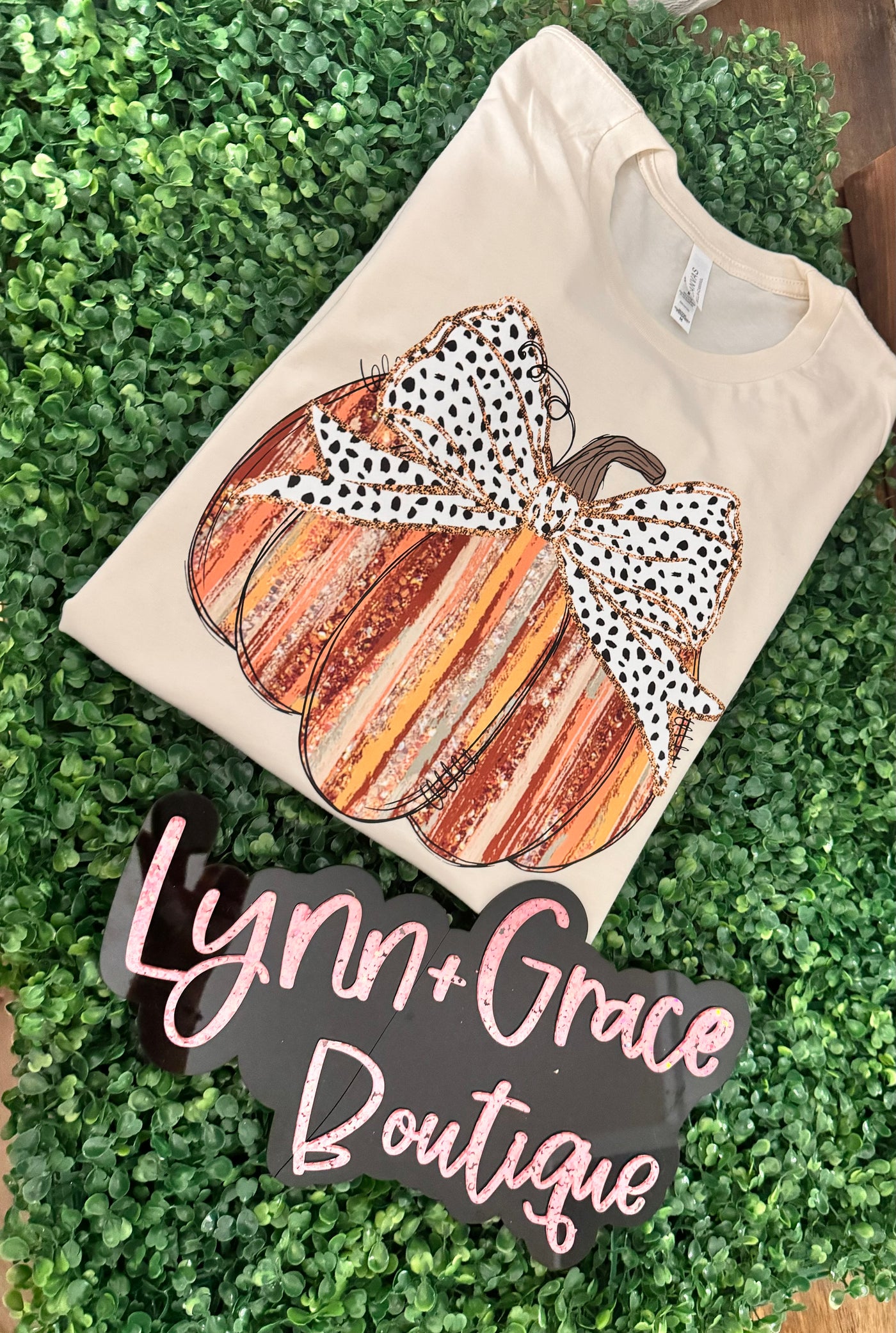 Cheetah Pumpkin Fall Tee