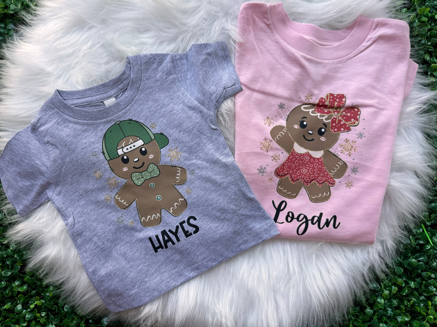 Personalized Gingerbread Tee