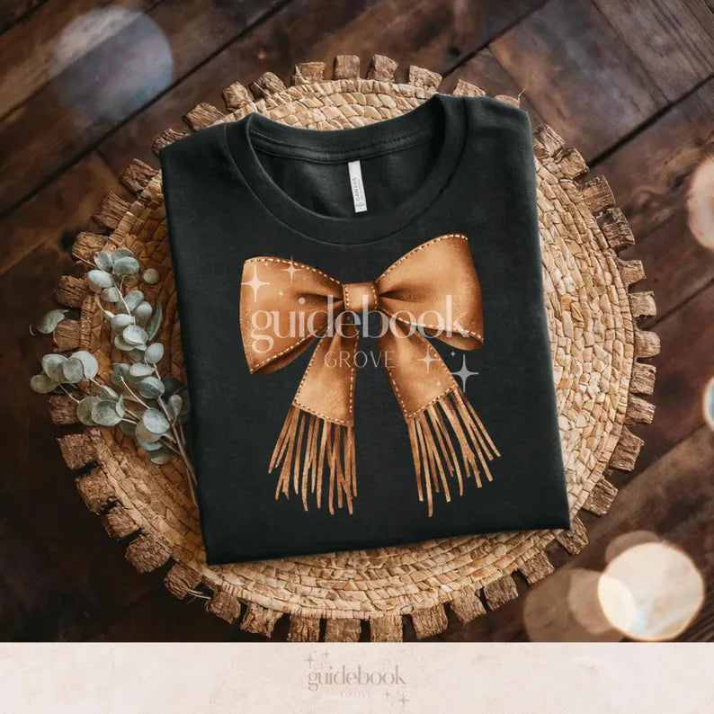 Western Bow Tee