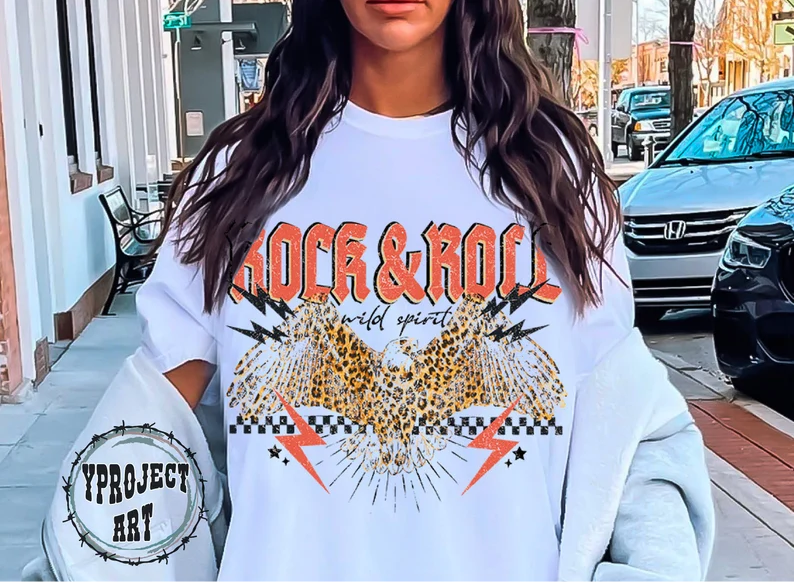 Rock&Roll Cheetah Tee