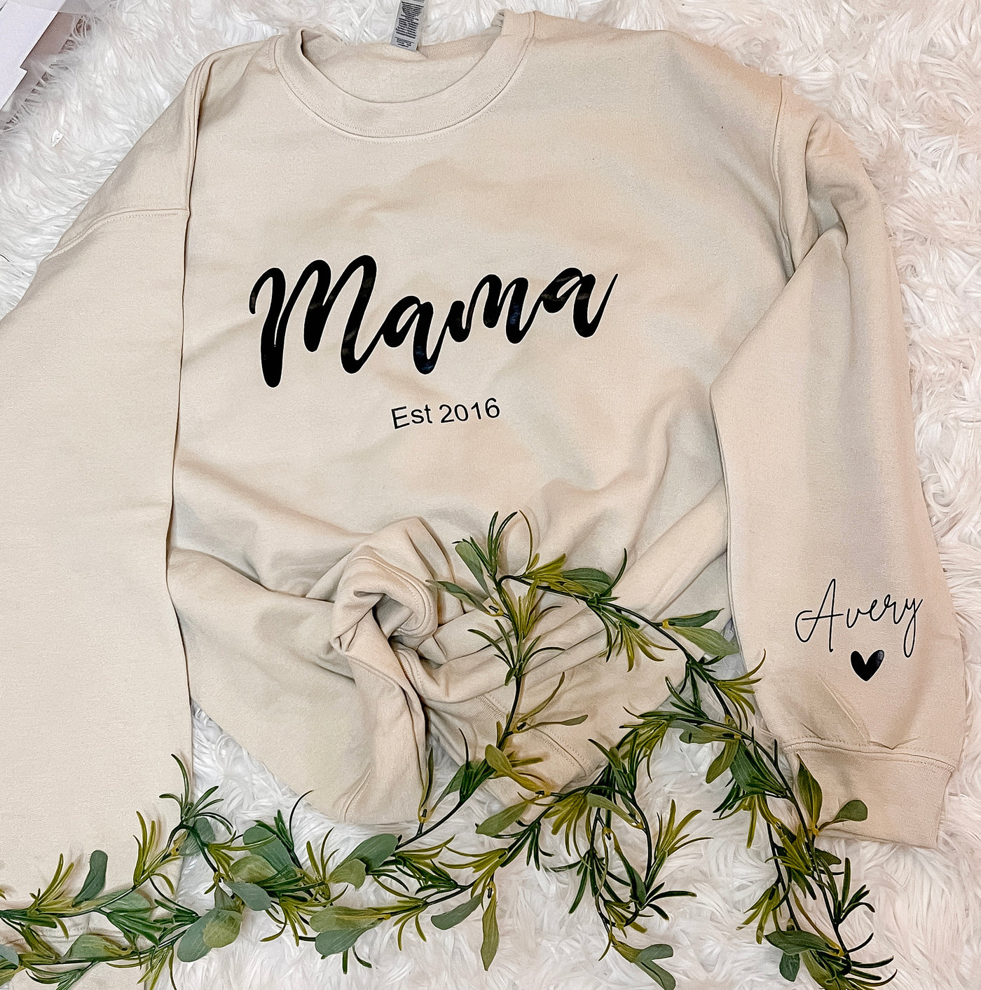 Personalized Mama Sweater