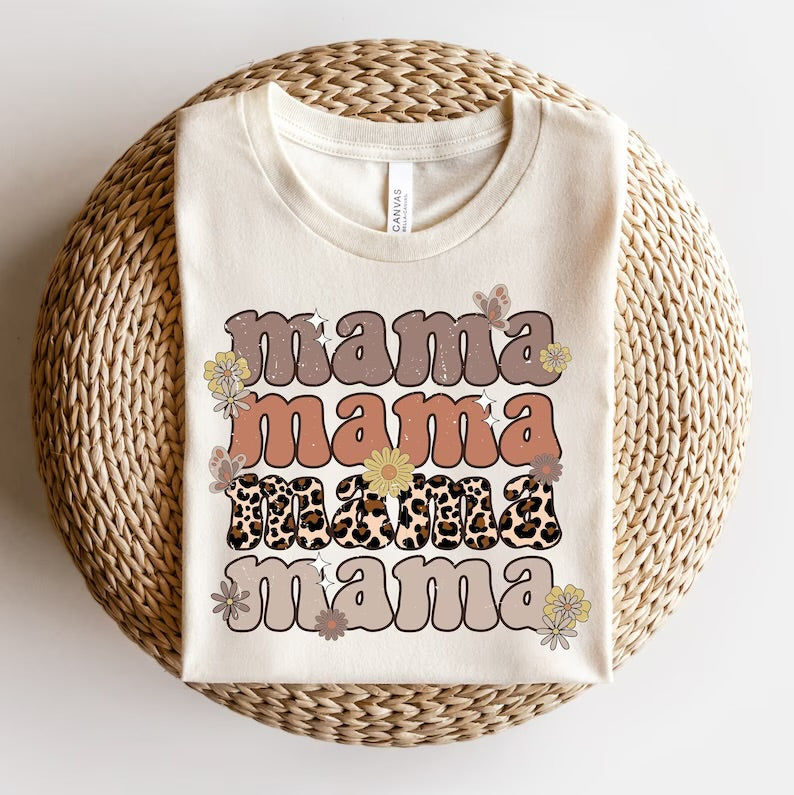 Floral Mama Stacked