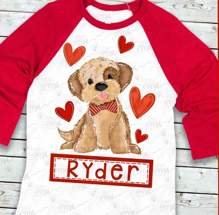 Personalized Puppy Tee‼️YOUTH‼️