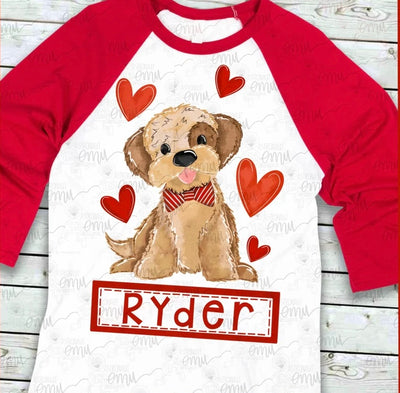 Personalized Puppy Tee‼️YOUTH‼️