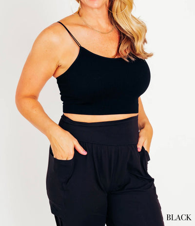 Ribbed Seamless Bralette