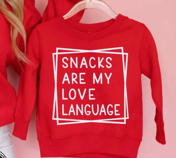 *SPECIAL* Snacks are my Love Language YOUTH