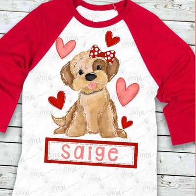 Personalized Puppy Tee‼️YOUTH‼️