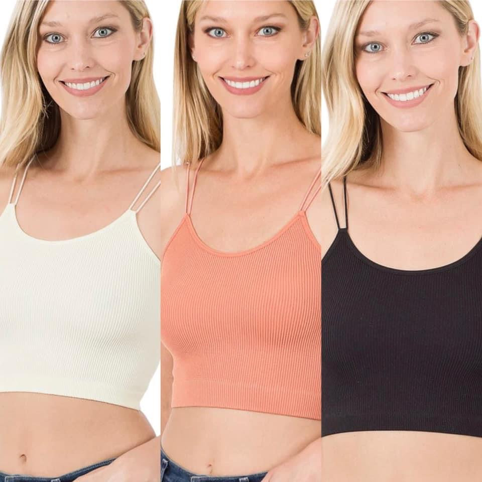 Ribbed Seamless Bralette