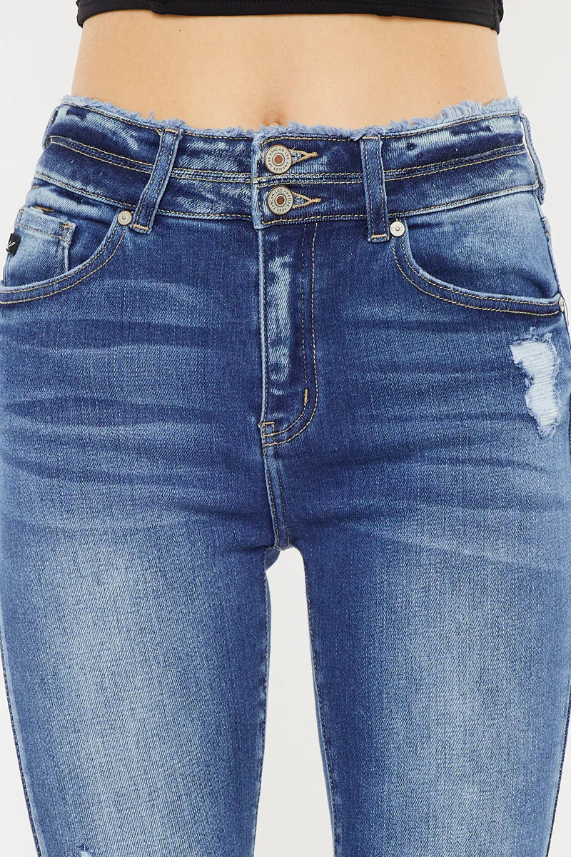 Jenna Medium Wash Flares