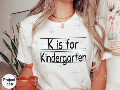 Custom Alphabet Tee
