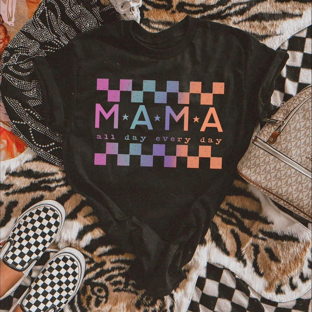 MAMA • Neon Checkered