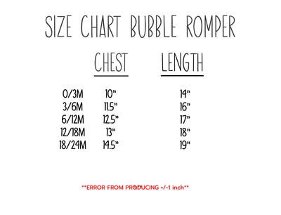 Baby Bubble Rompers - Blanks