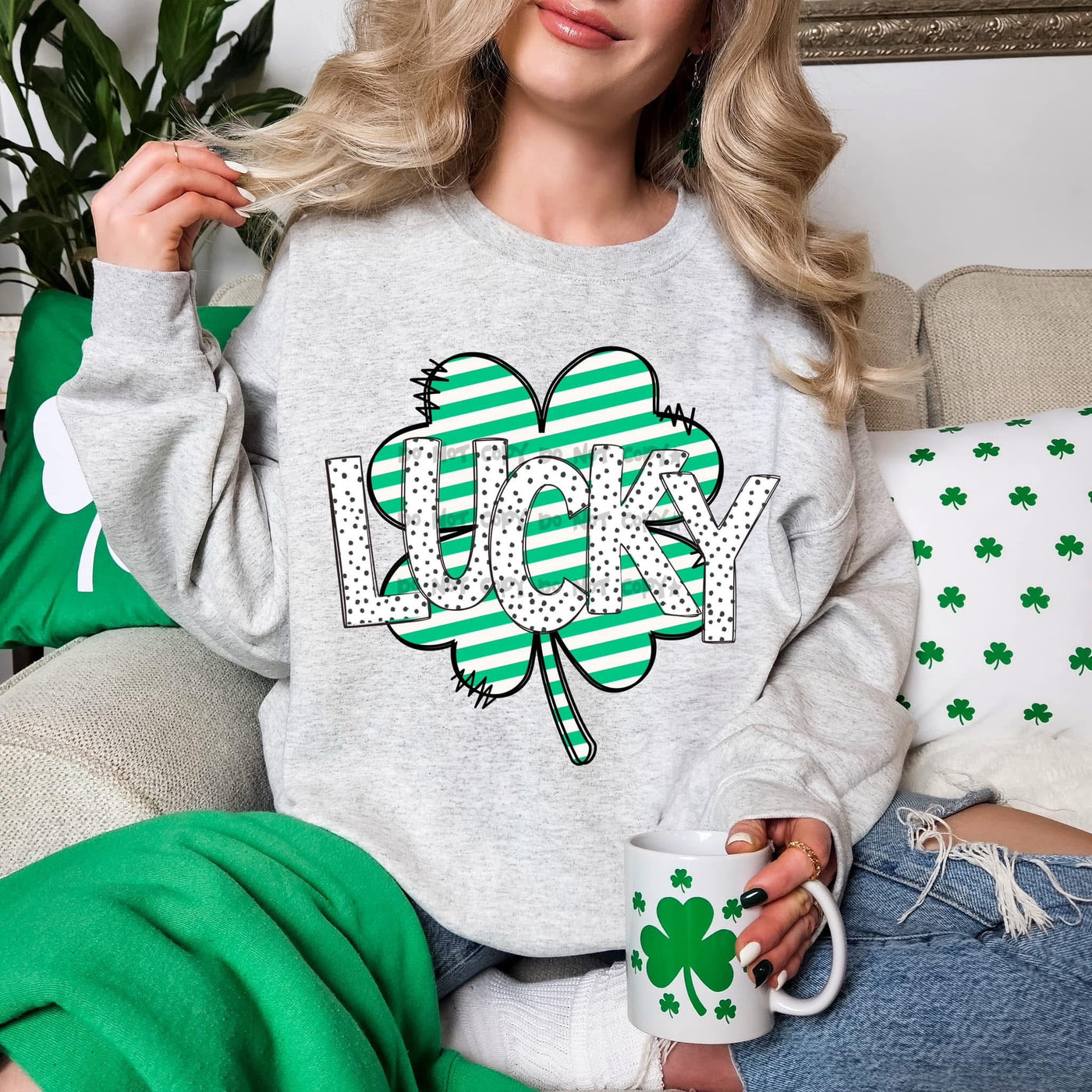 *SPECIAL* Lucky Clover Sweater YOUTH