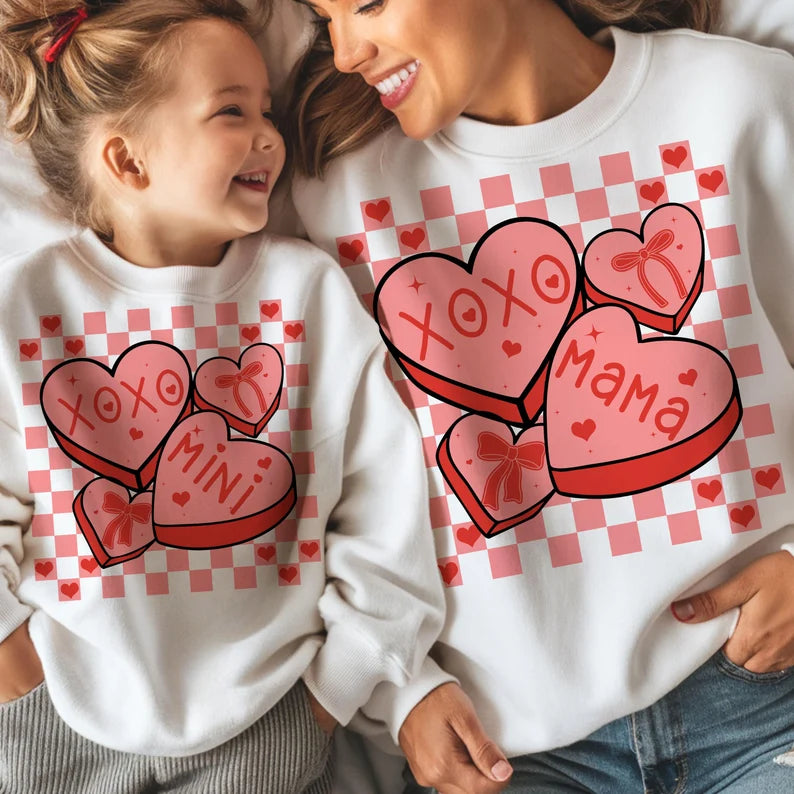 XOXO Hearts Mommy+Me Set