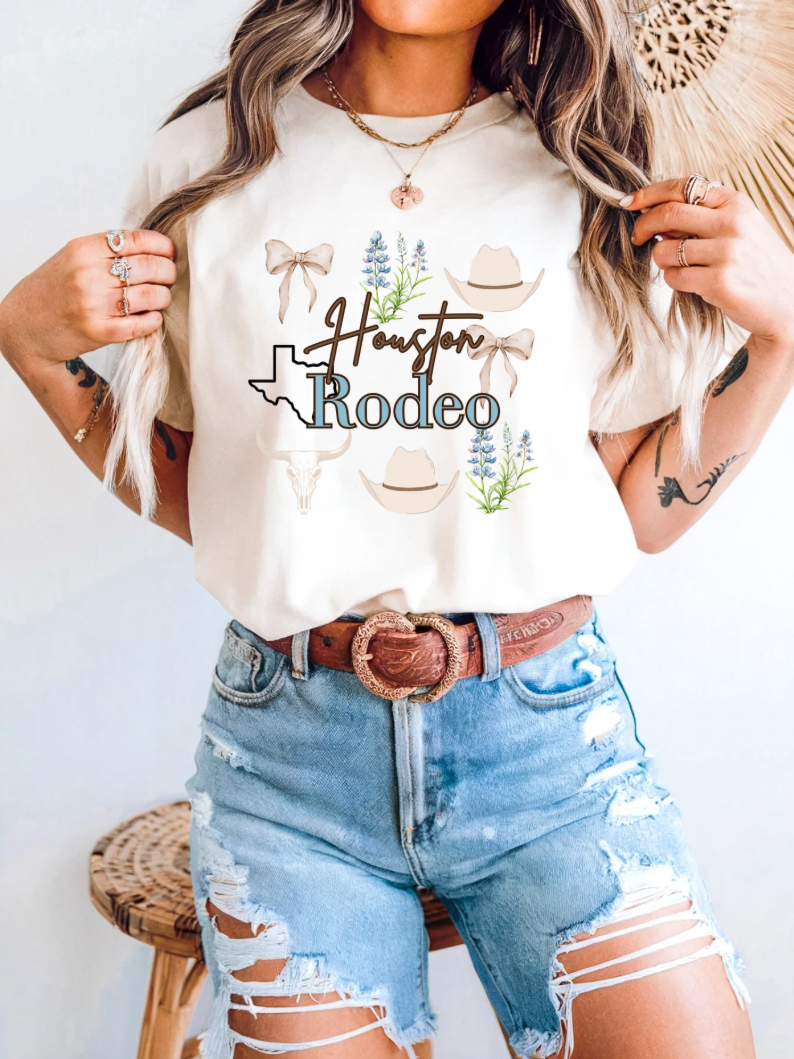Custom HOUSTON Rodeo Tee