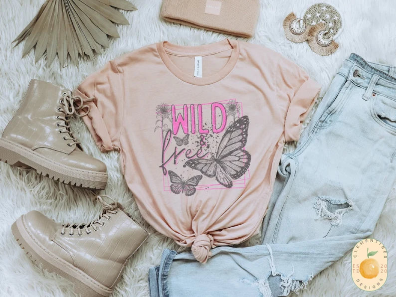 Wild and Free Tee