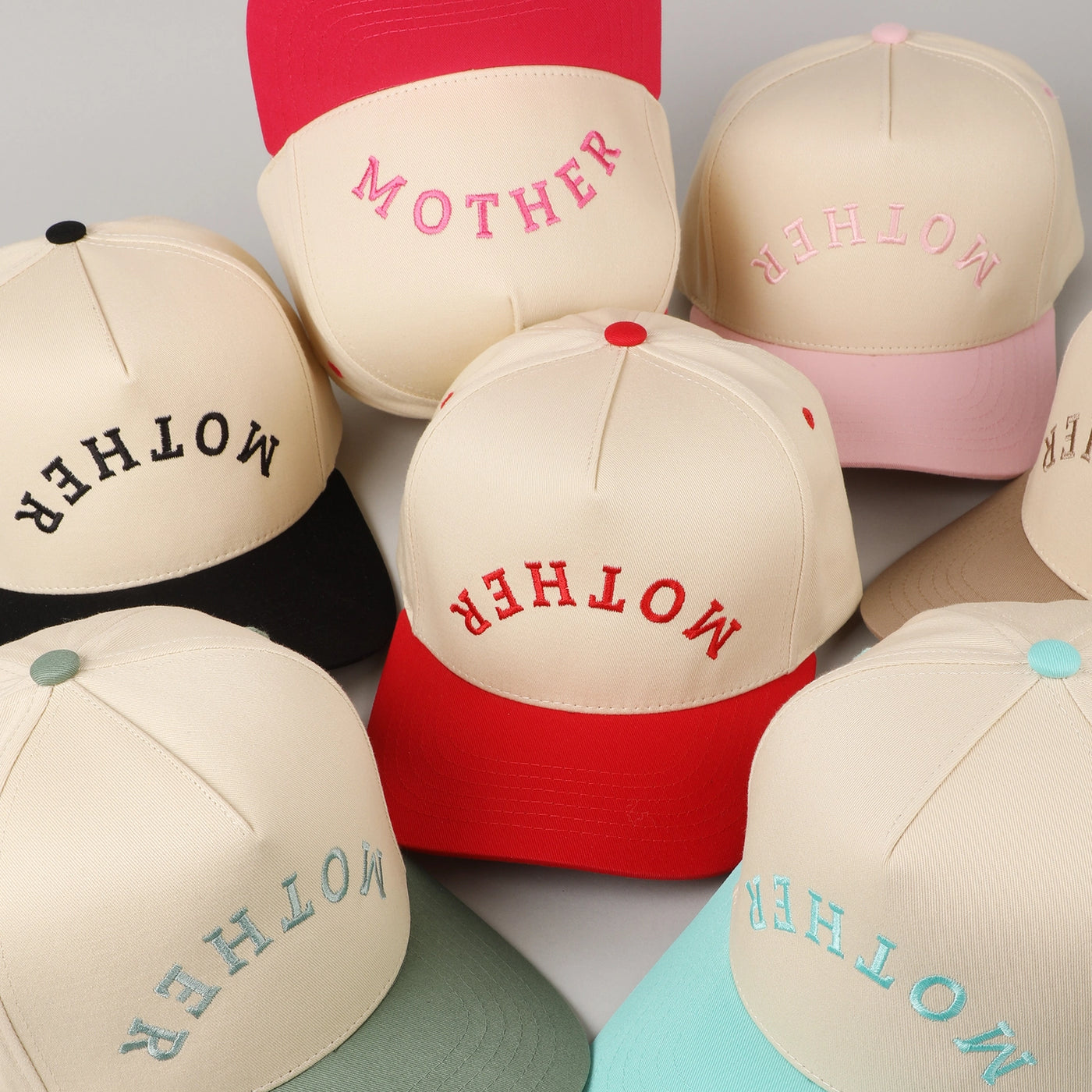 FATHER/MOTHER Embroidered Trucker Hat