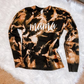 Custom Dyed Mama Pullover